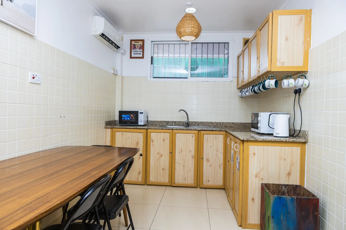 Kitchenette serviced offices Dar es Salaam