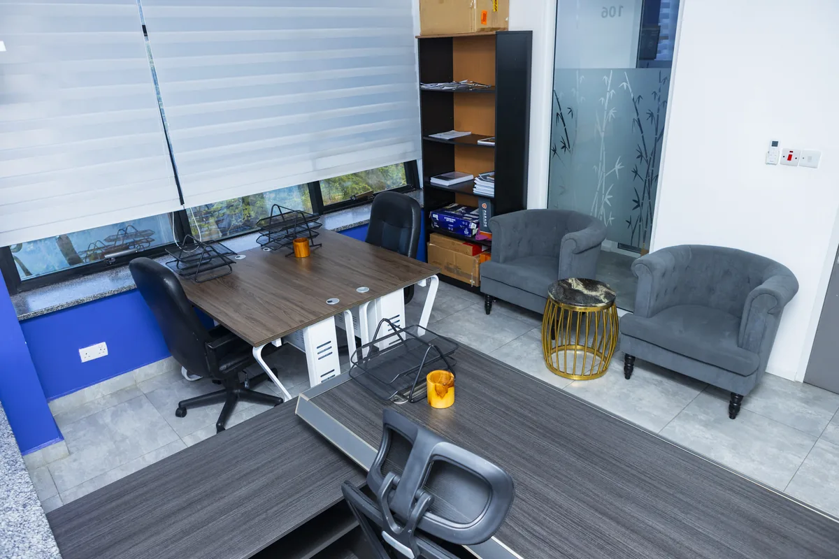 Lounge area premium offices Tanzania